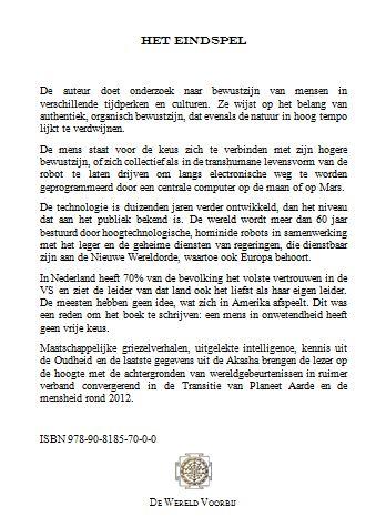 Achterkant van Het Eindspel