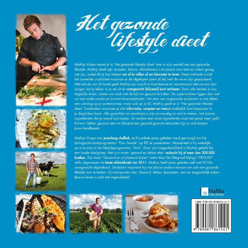 Achterkant van Het gezonde lifestyle dieet