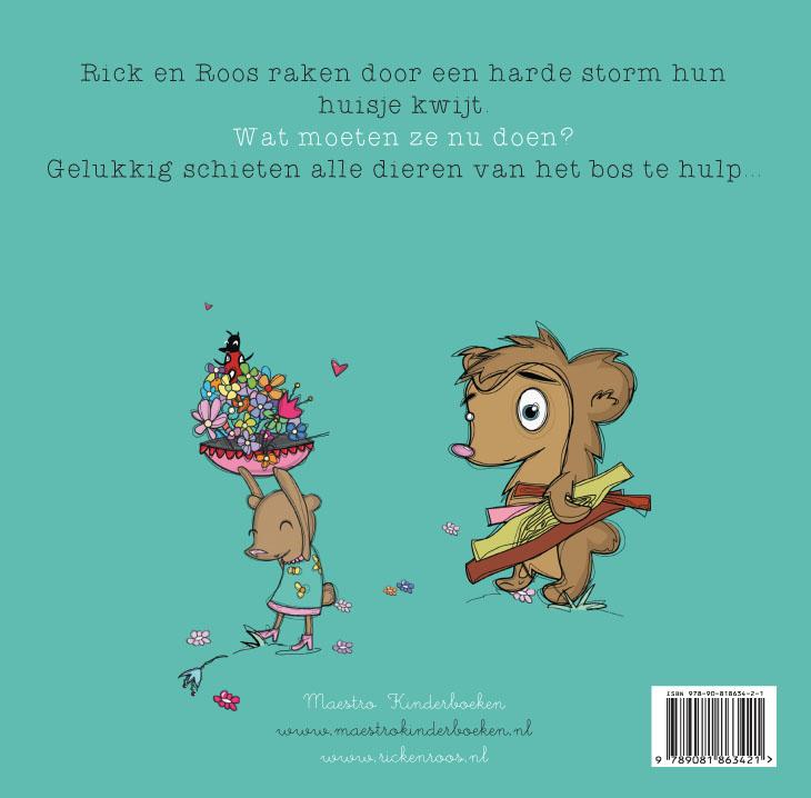 Achterkant van Rick en Roos