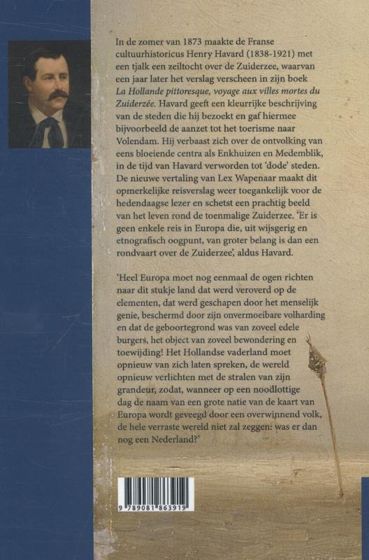 Achterkant van Pittoreske reis langs de dode steden van de Zuiderzee