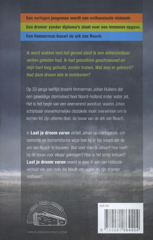 Achterkant van Laat je droom varen