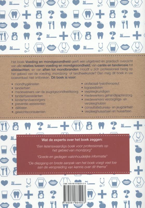 Achterkant van Voeding en mondgezondheid