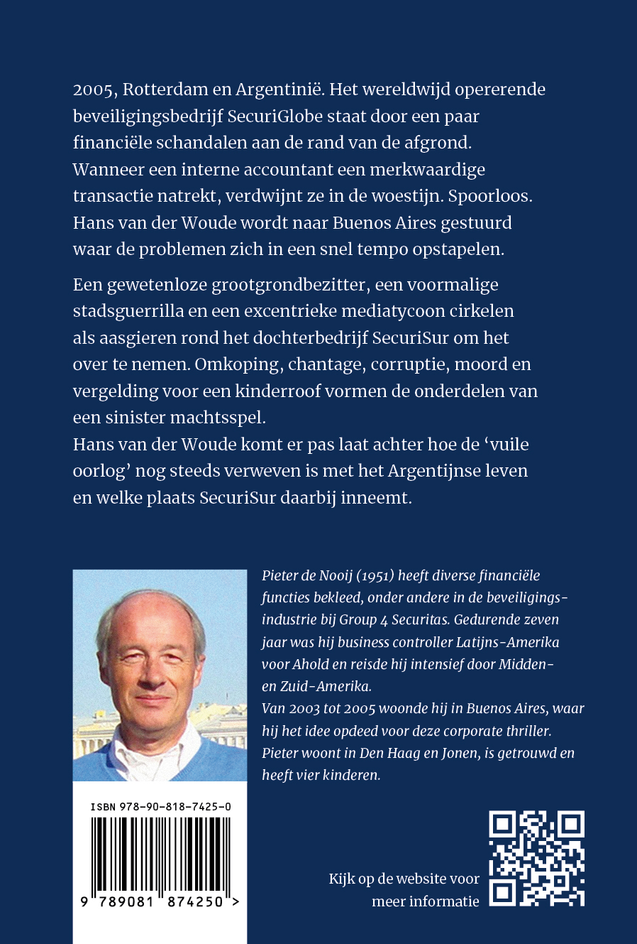 Achterkant van Tango van Bedrog