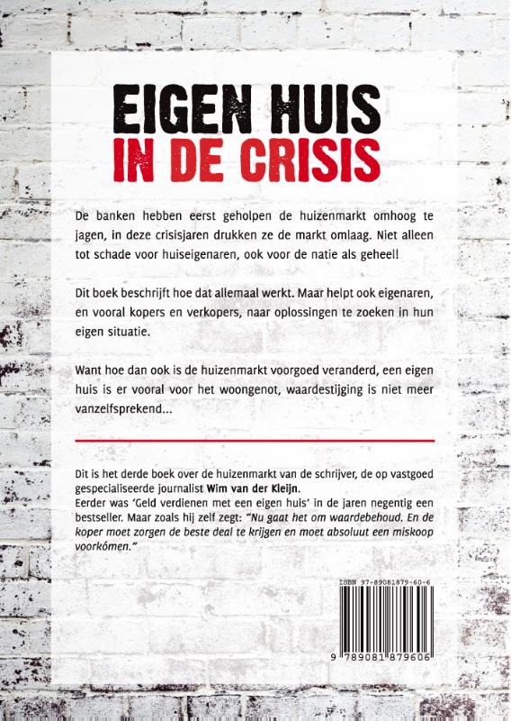Achterkant van Eigen huis in de crisis