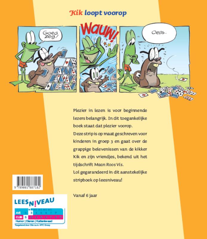 Achterkant van Kik