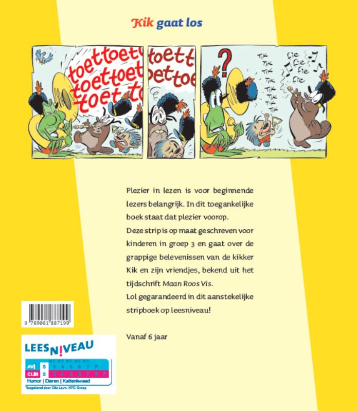 Achterkant van Kik