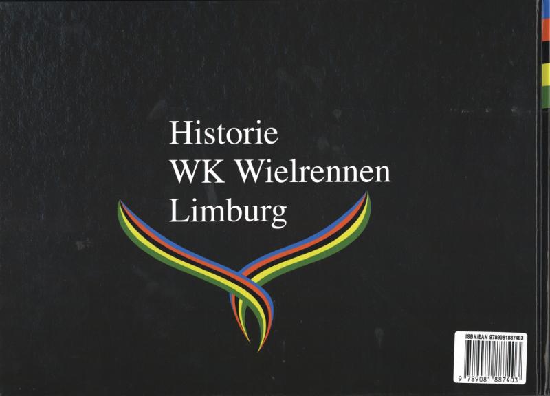 Achterkant van Historie WK wielrennen Limburg