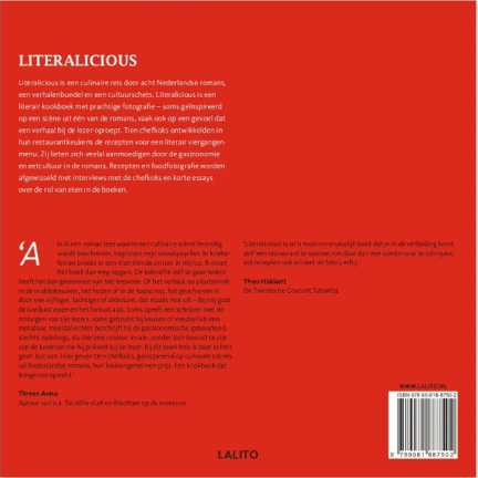 Achterkant van Literalicious