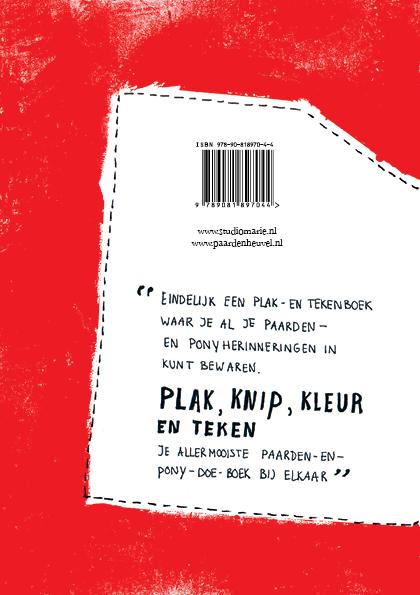 Achterkant van Paarden en pony doe boek