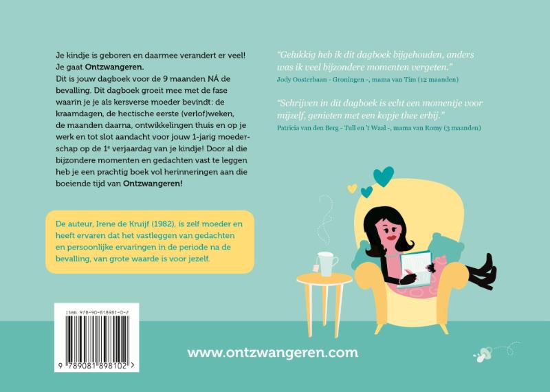 Achterkant van Ontzwangeren
