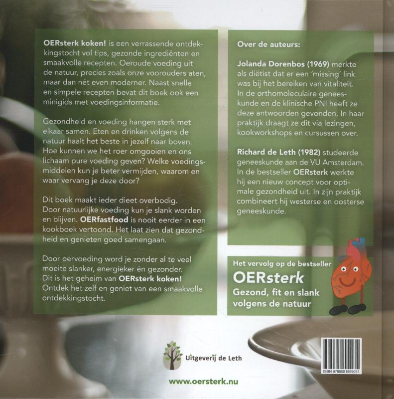 Achterkant van OERsterk koken!