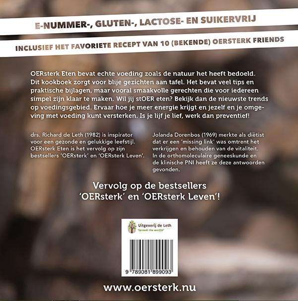 Achterkant van Oersterk eten