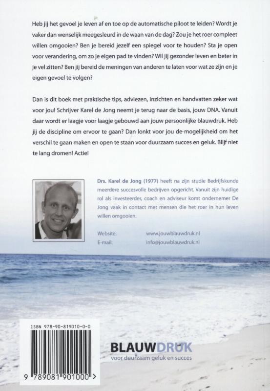 Achterkant van Blauwdruk