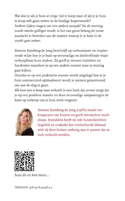 Achterkant van Elk huis van te koop naar verkocht