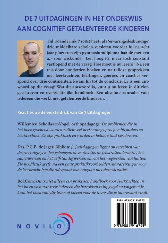 Achterkant van De 7 uitdagingen