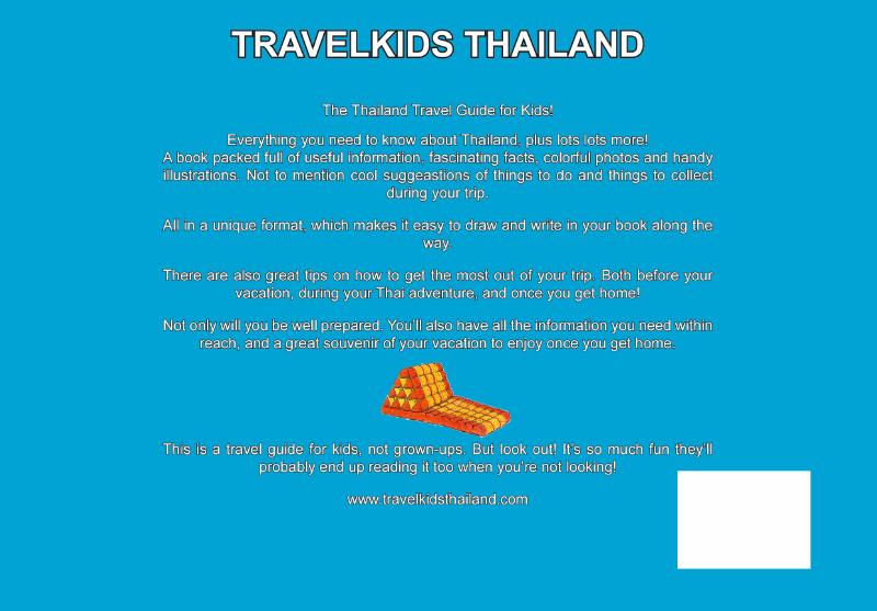 Achterkant van TravelKids Thailand (English)