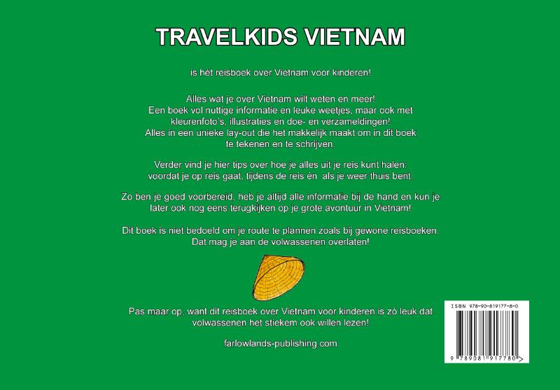Achterkant van TravelKids Vietnam