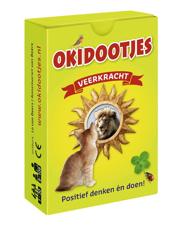 Achterkant van Display 6x okidootjes veerkracht