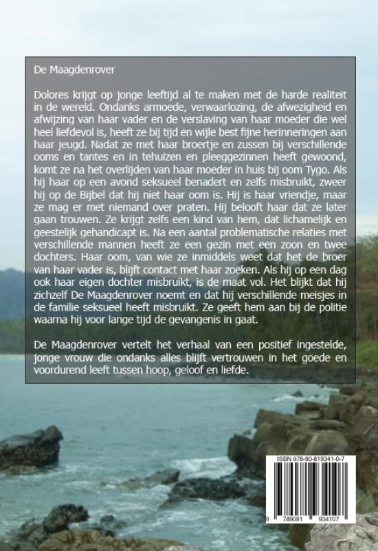 Achterkant van De maagdenrover