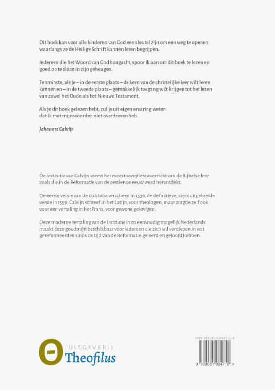 Achterkant van Institutie