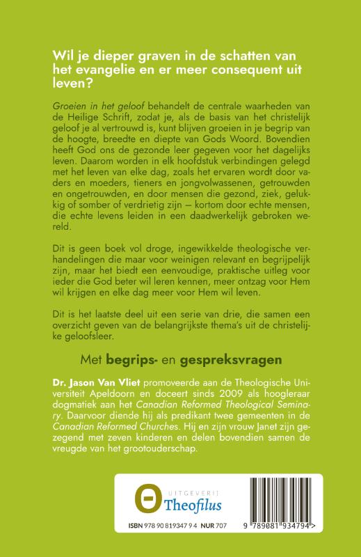 Achterkant van Groeien in het geloof 3