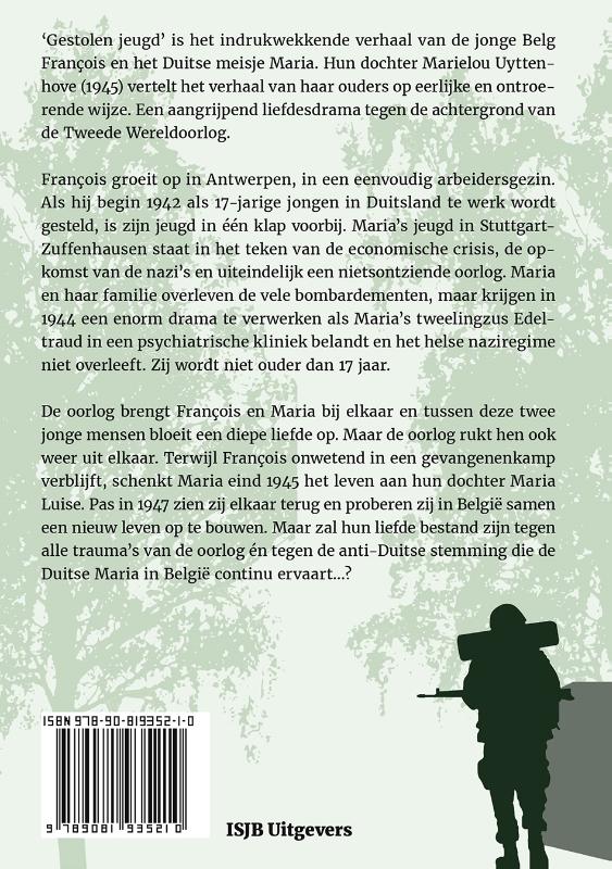 Achterkant van Gestolen jeugd