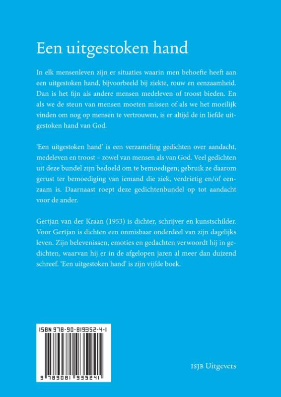 Achterkant van Een uitgestoken hand