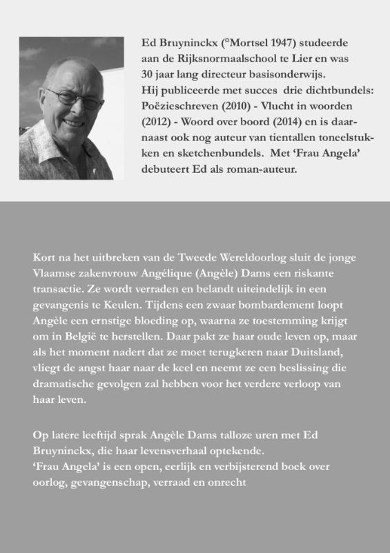 Achterkant van Frau Angela