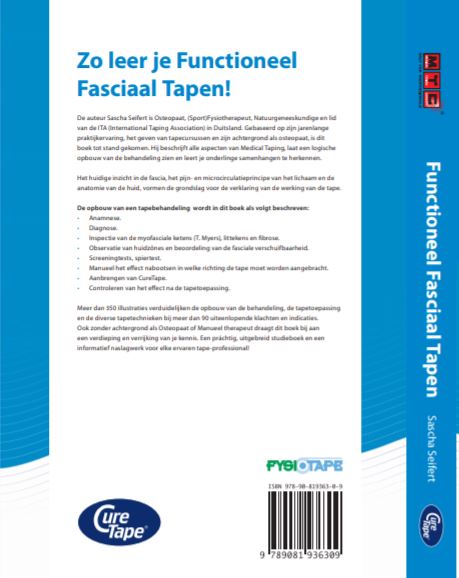 Achterkant van MTC Functioneel Fasciaal Tapen
