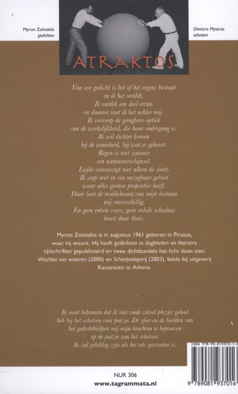 Achterkant van Atraktos