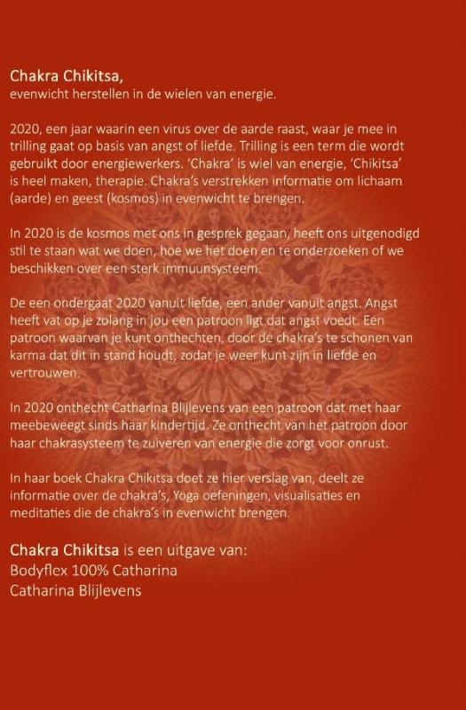 Achterkant van Chakra chikitsa