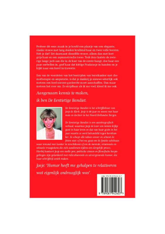 Achterkant van De Eentietige Bandiet