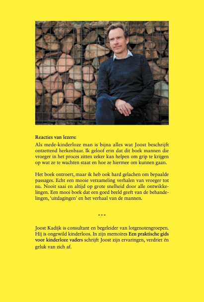 Achterkant van Een praktische gids voor kinderloze vaders