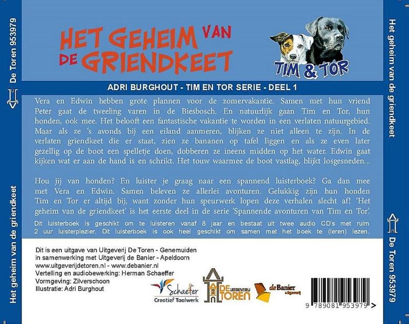Achterkant van Het geheim van de griendkeet
