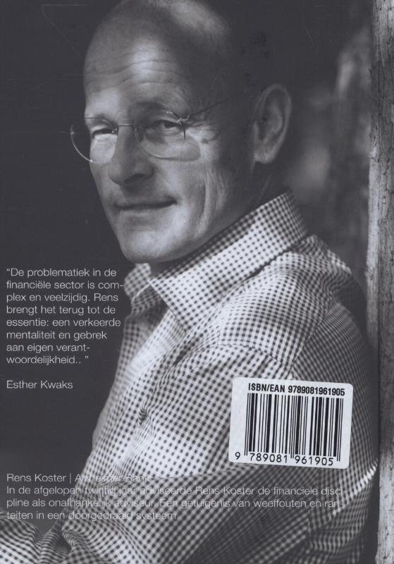 Achterkant van Alzheimer bank
