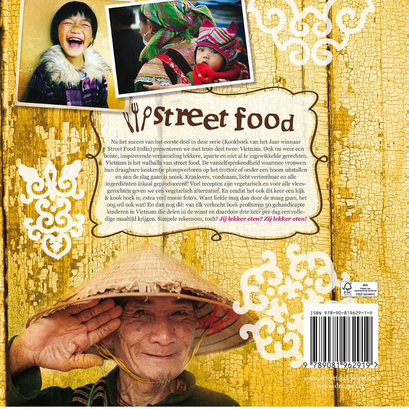 Achterkant van Vietnam