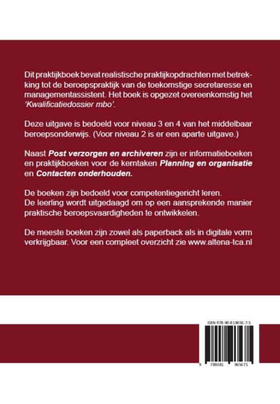 Achterkant van Praktijkboek