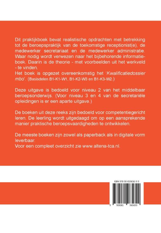 Achterkant van Niveau 2