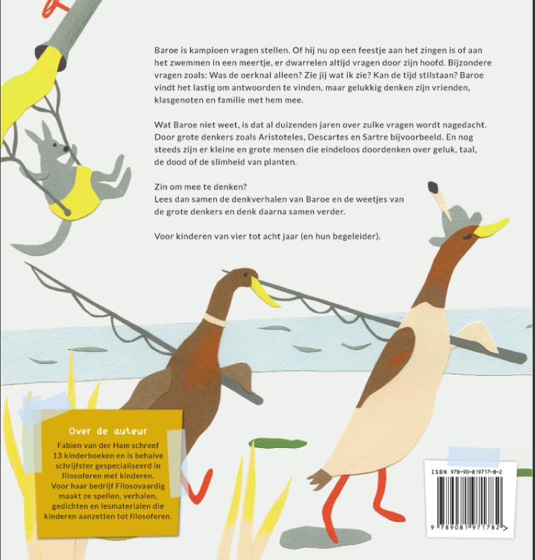 Achterkant van Een goudvis in de zee