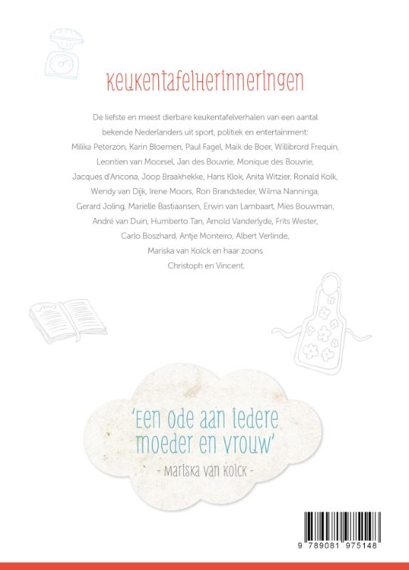 Achterkant van Keukentafelherinneringen