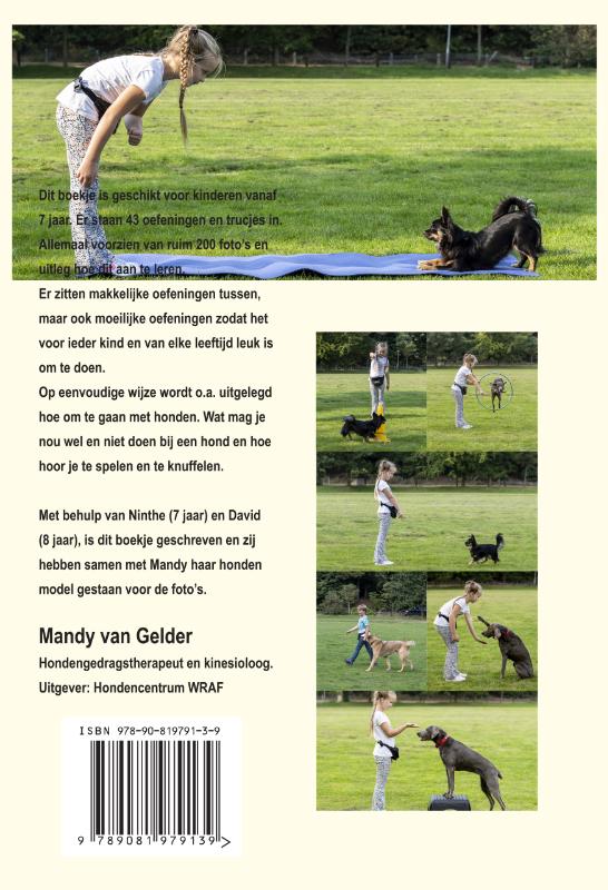Achterkant van Jippie, spelen met mijn hond!