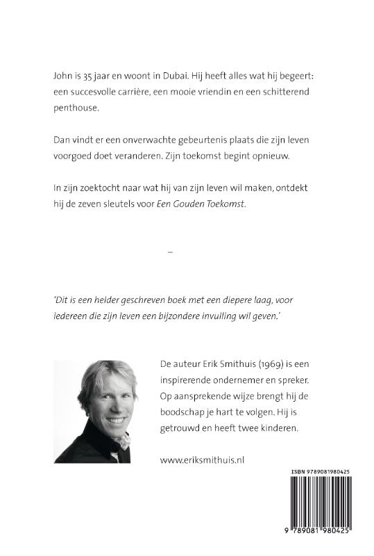 Achterkant van Een gouden toekomst