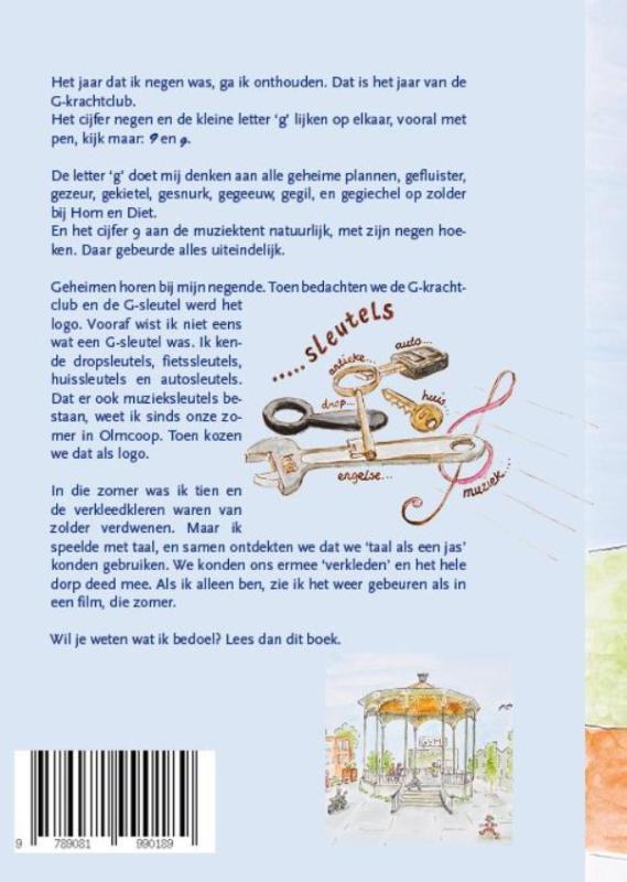 Achterkant van Taal als een jas