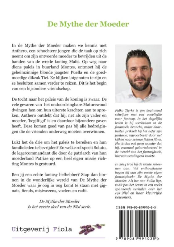 Achterkant van De Mythe der Moeder