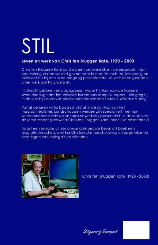Achterkant van Stil, Chris ten Bruggen Kate