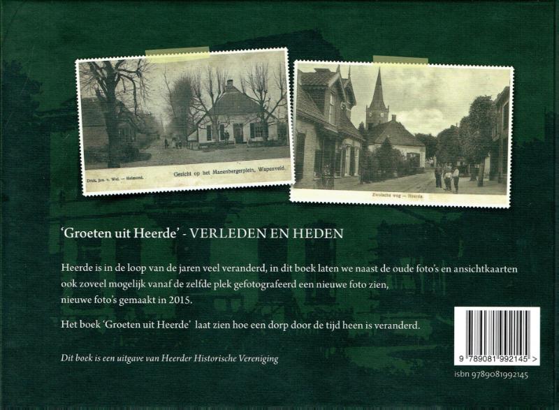 Achterkant van Groeten uit Heerde