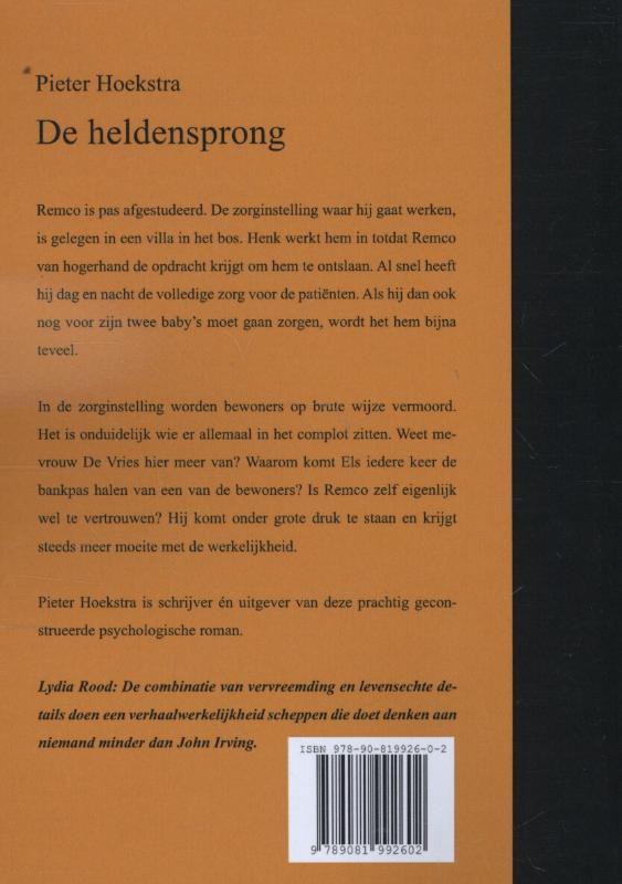 Achterkant van De heldensprong
