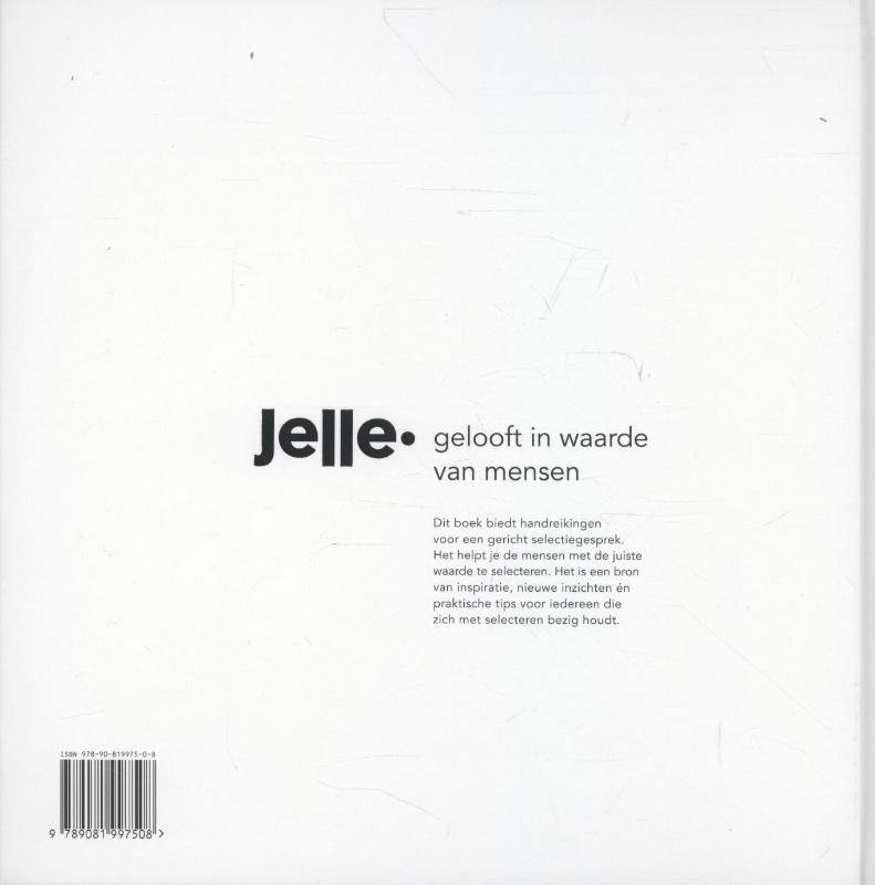 Achterkant van Waarde selecteren volgens Jelle