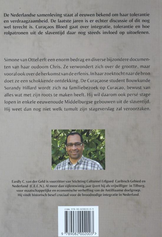 Achterkant van Curacaos bloed