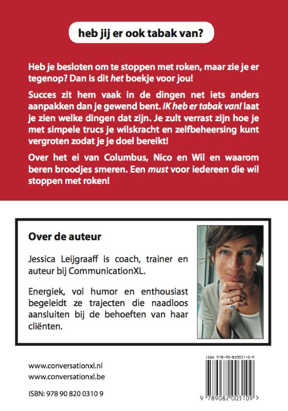 Achterkant van Ik heb er tabak van!